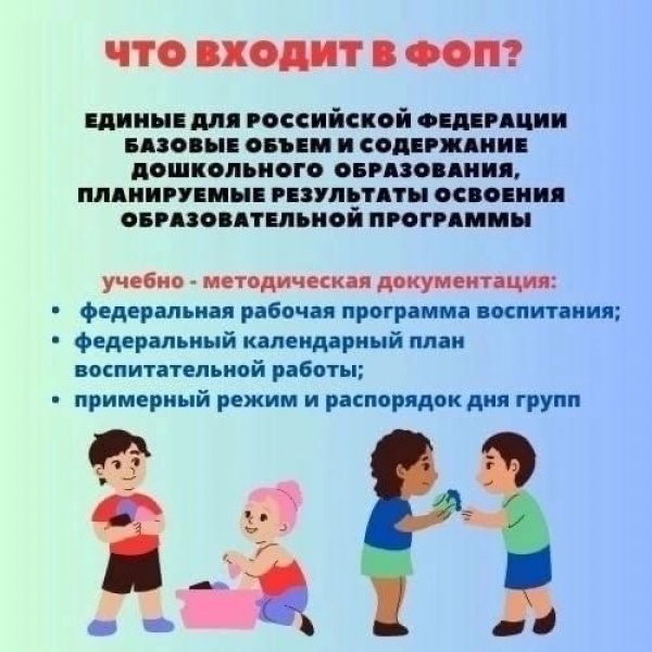 Что входит в ФОП?